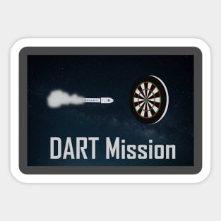 DART Mission Word Play Sticker